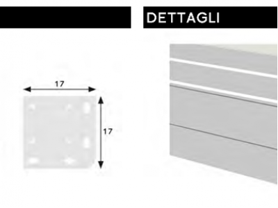 Pergola Cover Addossata Frontale - Roma