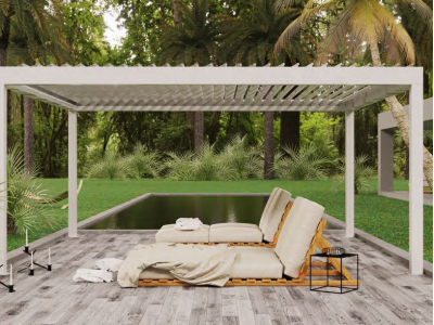 Pergole frangisole bioclimatiche autoportanti - Roma