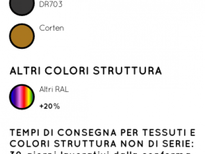 Pergotenda alu-albarella addossata - Roma