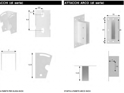 Pergotende alu-one arco - Tenda con arco - Roma
