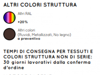 Pergotende alu-one fly - Roma
