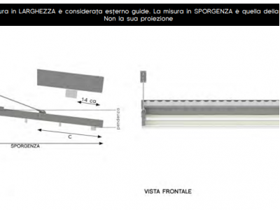 Pergotende alu-one fly - Roma