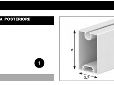 Pergotende alu-one fly - Roma