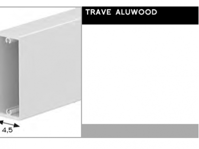 Pergola alu-wood addossata - Roma
