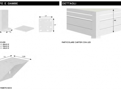Pergola Cover Addossata Laterale - Roma