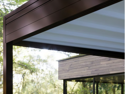 Pergola Cover Addossata Laterale - Roma