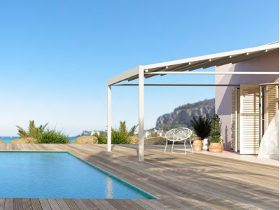Pergola elite addossata - Roma