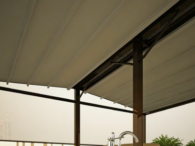 Pergola evolution autoportante doppiafalda - Roma