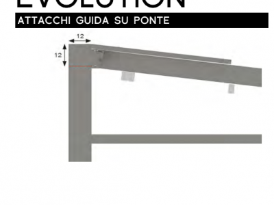 Pergola evolution autoportante monofalda - Roma