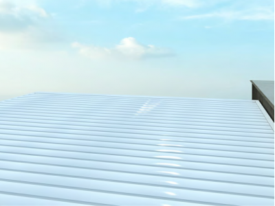 Pergola frangisole bioclimatica addossata laterale - Roma