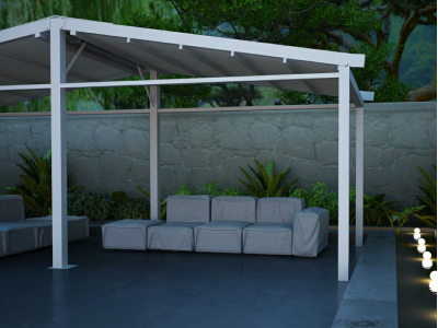 Pergola maxi autoportante doppiafalda - Roma