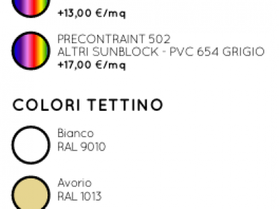 Pergola maxi autoportante doppiafalda - Roma