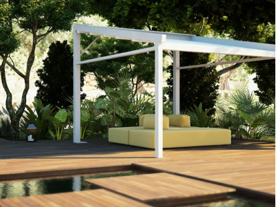 Pergola maxi autoportante monofalda - Roma