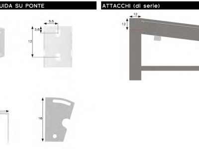 Pergola maxi autoportante monofalda - Roma