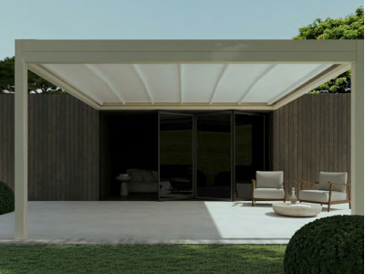 Pergole roof addossata laterale - Roma