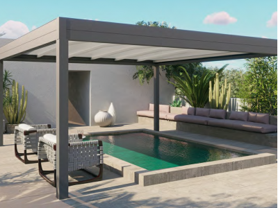 Pergola roof autoportante - Roma