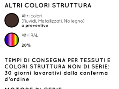 Pergola roof autoportante - Roma