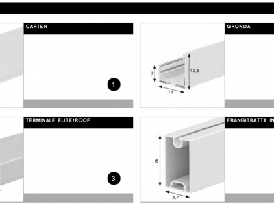 Pergola roof autoportante - Roma