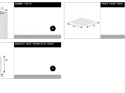 Pergola roof autoportante - Roma