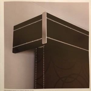 Set di mantovane e binario per tenda da finestra, con mantovana di alta qualità, elegante asta decorativa per soggiorno, 220 cm, facile da installare, finitura bianca